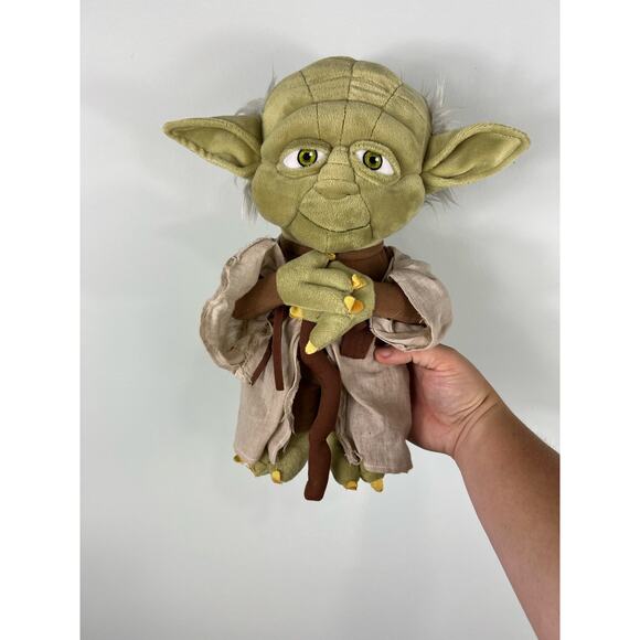 Authentic Disney Star Wars Yoda Plush - Picture 1 of 9